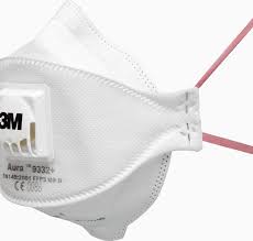 Μάσκες Προστασίας 3Μ Ffp2 9322 Με Βαλβίδα Εκπνοής