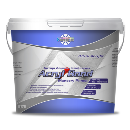 Αστάρι Τοιχοποιϊας Acryl Bond