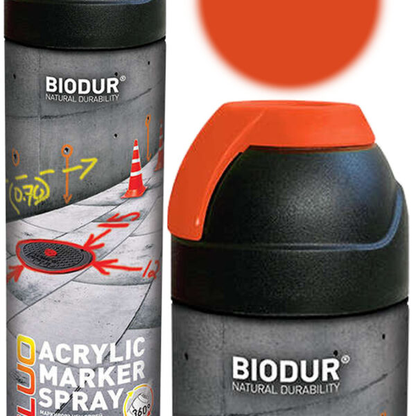 Σπρέι Μαρκαρίσματος Κατασκευών 500ml BIODUR