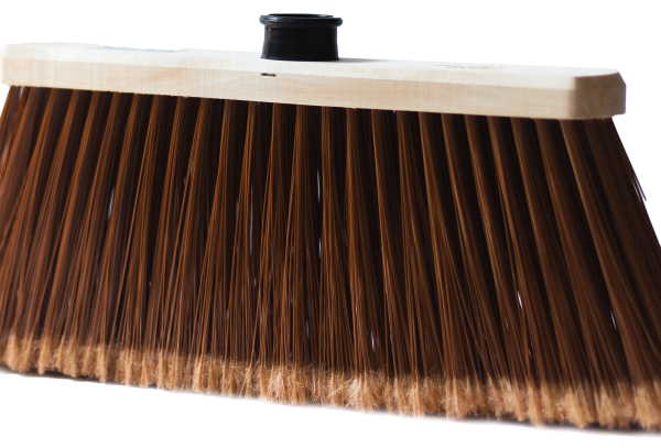 Σκούπα Βεντάλια Πολυτελείας Ξύλινη Βάση Bw 281