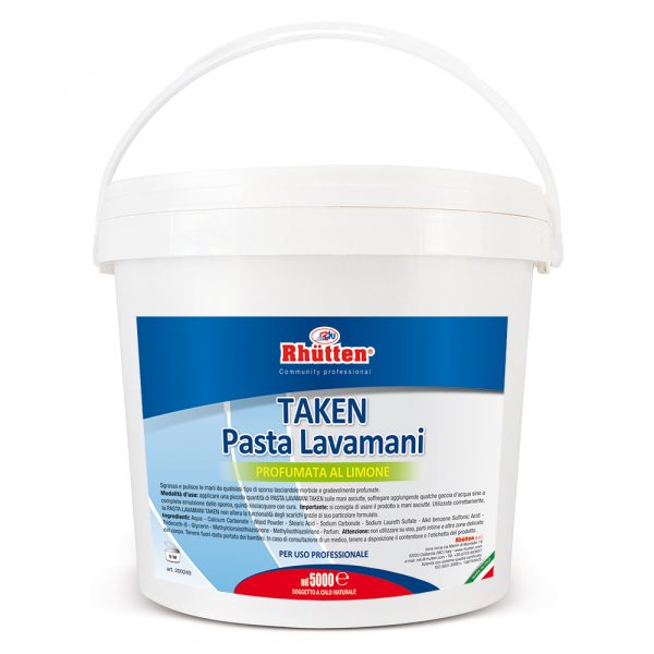 Πάστα Καθαρισμού Χεριών 1000ml Pasta Lavamani Taken Rhutten