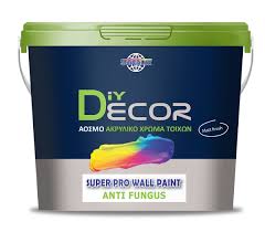 Πλαστικό Diy Decor Super Pro Wall Paint Anti Fungus White