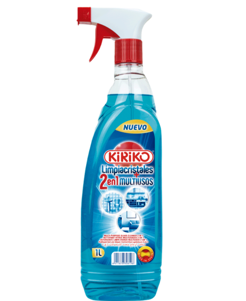 Καθαριστικό Τζαμιών Γεν.Χρήσης 2 σε 1 1lt Vaporisateur Kiriko