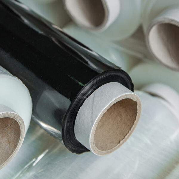 Stretch Φιλμ Συσκευασίας Χειρός Μαύρο 50cm 1600kg (1300 gr Καθαρό Βάρος)