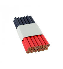 Μολύβια Μαραγκών Δίχρωμα Ξυλ 0017