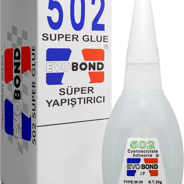 Κόλλα Στιγμής 20gr Μπουκάλι Evobond 502  Κυανοκρυλική