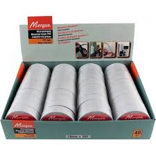 ΜΟΝΩΤΙΚΕΣ ΤΑΙΝΙΕΣ 19mmx20y ΕΚΘΕΤΗΡΙΟ 40 ΤΕΜ (ΜΑΥΡΗ-ΑΣΠΡΗ-ΓΚΡΙ-ΚΟΚΚΙΝΗ) 04738 MORGAN